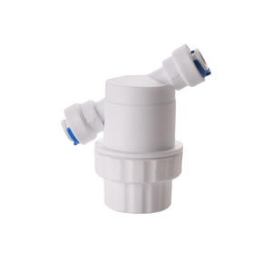 Mini filtro de conexión rápida de 2 puntos, prefiltro para purificadores de agua, malla de acero inoxidable lavable y extraíble, para sedimentos y partículas. - Product Image 1