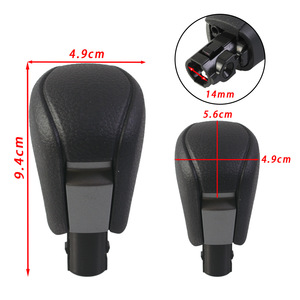 Car Gear <b>Knob</b> Automatic Leather Black For 2016-2021 Honda Civic City 10th Generation Ergonomic <b>Shift</b> Handle - Product Image 3