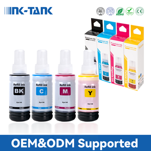 INK-TANK <span class=keywords><strong>664</strong></span> 6641 T664 <span class=keywords><strong>Tinta</strong></span> DGT Premium Compatible con Sublimación, Recarga de Botella a Granel a Base de Agua para Impresoras <span class=keywords><strong>Epson</strong></span> L1300 L132 - Product Image 1