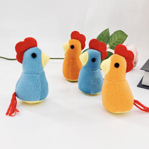 Jouet en peluche mini poussin mignon avec feuille de catnip, jouet de chat interactif, en stock, vente en gros, jouets à mâcher pour chats, jouet pour chat - Product Image 1