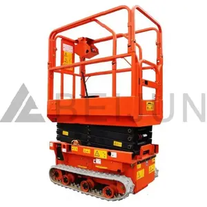 6m 12m 15m 300kg Manlift Automatic Hydraulic Tracked Scissor Lift