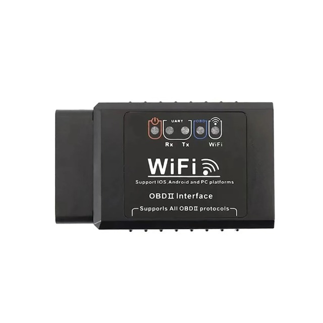 2024 Newest ELM327 V1.5 Scanner Car Code Reader OBD2 WIFI Diagnostic Tool for iPhone IOS /Android Automotive Obd2 Scanner