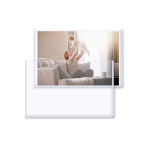 6 "x 4" cứng thẻ nhựa tay áo bưu thiếp ảnh chủ sở hữu sưu tập Kinh Doanh thể thao bóng chày thẻ bảo vệ - Product Image 3