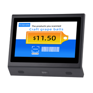 윈도우/안드로이드 11.6인치 터치스크린 가격 확인기 결제 키오스크 쇼핑 카트 포스 단말기 2D 바코드 스캐너 가격 확인기 - Product Image 3
