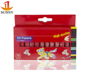 Colore cera personalizzato di alta qualità 12 pezzi pastello a olio pastello pastello a olio pastello <span class=keywords><strong>pastelli</strong></span> atossici - Product Image 5