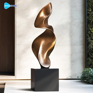 Grande <span class=keywords><strong>Scultura</strong></span> Astratta Moderna <span class=keywords><strong>in</strong></span> <span class=keywords><strong>Bronzo</strong></span> per Decorazione d'Interni, Modello <span class=keywords><strong>in</strong></span> Vendita per Collezionisti - Product Image 1