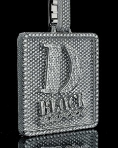 Premium Quality Elegant <b>Silver</b> Plated Moissanite Diamond Pendant <b>Necklace</b> for Women in Luxury Jewelry Collection at Best Prices - Product Image 1
