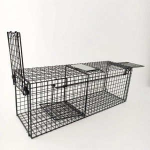 Piège automatique <span class=keywords><strong>à</strong></span> double porte haute performance Meilleure vente en gros sans cruauté pour animaux vivants Cage <span class=keywords><strong>à</strong></span> tatou Piège <span class=keywords><strong>à</strong></span> cage <span class=keywords><strong>à</strong></span> <span class=keywords><strong>loup</strong></span> - Product Image 3