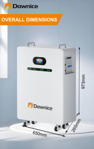 Dawnice Eu Stock Home Lithium Battery 48V 200Ah 400Ah 10kwh 20kWh Power Wall Energy Storage Solar Battery - Product Image 4