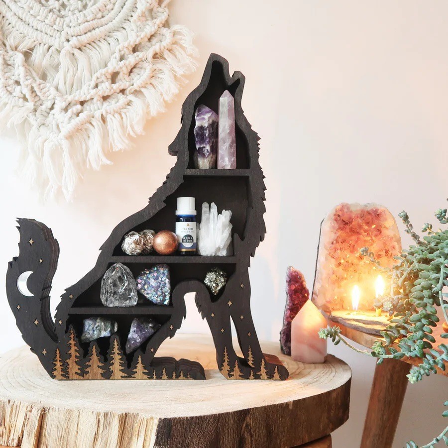 Loup gauche (30*23*3cm)
