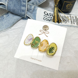 Barrette à <span class=keywords><strong>cheveux</strong></span> vintage en perles et <span class=keywords><strong>fleurs</strong></span> séchées, barrette à <span class=keywords><strong>cheveux</strong></span> en forme de fleur séchée, super féerique, tempérament éternel, barrette latérale - Product Image 6