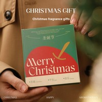 Disques parfumés pour sapin de Noël, désodorisant solide sans flamme pour voiture, décoration suspendue, parfum longue durée