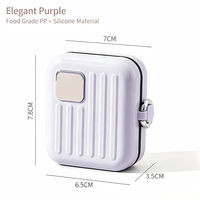 Organisateur de pilules portable à 7 compartiments, boîte à pilules quotidienne, vente en gros OEM, étui à médicaments de voyage de haute qualité pour usage quotidien