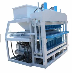 HBY10-10 china full automatic compressed earth clay interlocking brick making machinery block machine