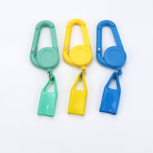 Encendedor retráctil de plástico con funda para cinturón, accesorios para fumar, soporte flexible de silicona con clip para encendedor - Product Image 1