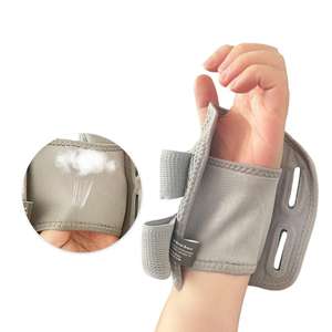 Penjepit tali pergelangan tangan Neoprene olahraga perlindungan tekanan Logo kustom untuk fraktur keseleo dengan dukungan Strip karet yang dapat disesuaikan - Product Image 4