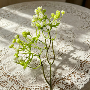 Ramo de Flores Artificiales de <span class=keywords><strong>Seda</strong></span> Sintética con Diseño de 6 Ramas, para Decoración de Bodas, Hogar y Día de la Madre - Product Image 3