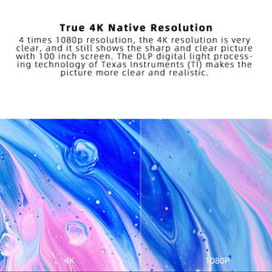 Projecteur laser intelligent Changhong <span class=keywords><strong>ChiQ</strong></span> B7U pour home cinéma 4K avec 2500 lumens ANSI, 3840x2160p, 3+64G, ultra courte focale, HDR10, Smart TV - Product Image 6