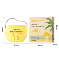 Stick solaire invisible SPF50 UVA UVB à large spectre, résistant à l'eau et à la transpiration, enrichi en céramides, non gras, soyeux et portable, pour l'approvisionnement en gros