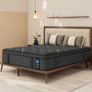 Colchón de Lujo Moderno Estilo Hotel 5 Estrellas con Euro Top de Látex y Muelles Ensacados de 5 Zonas de Alta Densidad para Dormitorio, Apartamento y <span class=keywords><strong>Hospital</strong></span> - Product Image 1