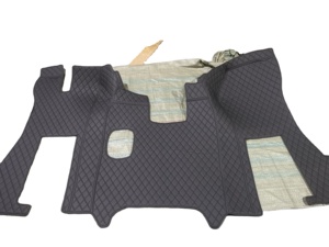 Tappetini Anteriori in Pelle 3D per Camion Volvo - <span class=keywords><strong>Coprisedili</strong></span> di Lusso Antiscivolo e Impermeabili - Product Image 1