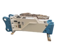 Nouveau marteau brise-roche hydraulique silencieux de type boîte, burin pour excavatrices de 1 à 20 tonnes, garantie 1 an, moteur de construction 130 kg
