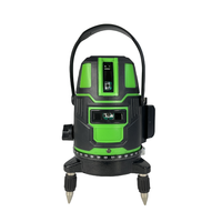 Offre Spéciale 5 lignes faisceau vert rotatif haute précision sans fil auto-nivelant outil de niveau Laser à ligne croisée à 360 degrés