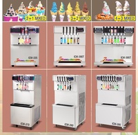 Machine à glaces et sorbets professionnelle personnalisable avec plaque signalétique gratuite