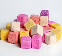 Gefreeze-droogde yoghurtblokjes met echt fruit - Gezonde & heerlijke snack voor kinderen en volwassenen