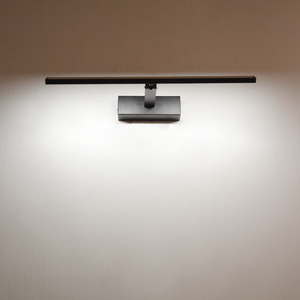 โคมไฟติดผนัง LED โมเดิร์นสำหรับห้องน้ำ ระดับ IP44 8W สีดำ สำหรับงานศิลปะและภาพวาด - Product Image 4