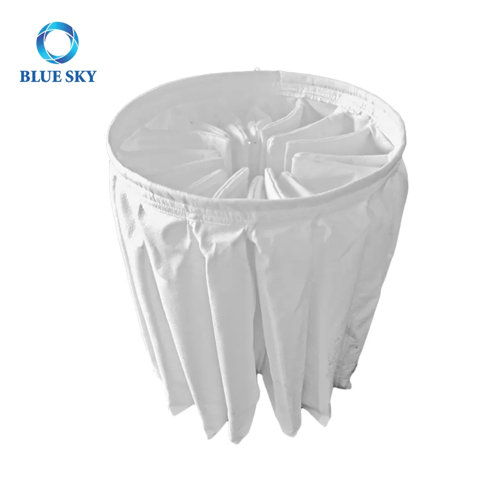 NEW 16 20 24 Fold Multi Folding Dust Separation Large Industrial Vacuum Cleaner Star Fruit Dust Filter Bag for Nilfisk M L Class