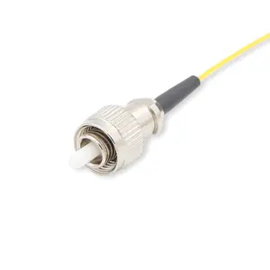 FC/UPC 0.9mm tek mod 9/125 G652D 1 çekirdekli pigtail 1.5m LSZH fiber lif kablo