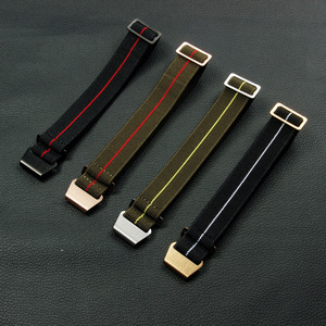 สายนาฬิกาไนลอนถักแบบยืดหยุ่นสำหรับกีฬา ขนาด 18 มม. 20 มม. 22 มม. สำหรับ Garmin Forerunner 165 265 255 - Product Image 5