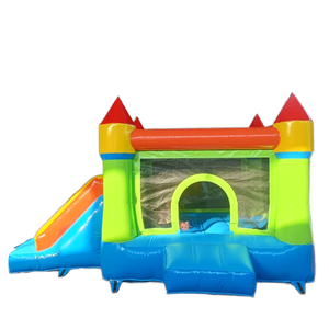 Castello Gonfiabile 3x4,5m di Alta Qualità, Resistente, con Scivolo - Perfetto per Feste di Compleanno - Product Image 1