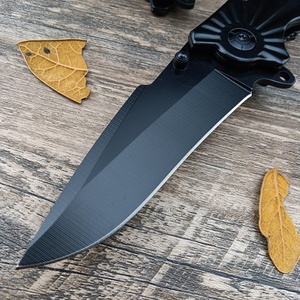 Couteau pliant de camping extérieur 368 poches, acier 5Cr13Mov, manche en acier inoxydable 420, DIY OEM, survie, chasse - Product Image 3