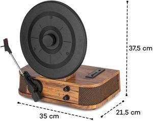 Radio verticale en <span class=keywords><strong>vinyle</strong></span> en bois, lecteur d'enregistrement unique, prix d'usine, <span class=keywords><strong>pas</strong></span> <span class=keywords><strong>cher</strong></span> - Product Image 6