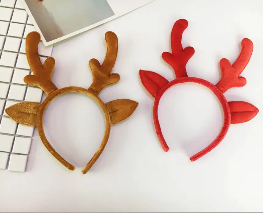 Animal shape Headband Christmas Headwear Hairpin Children's Gift Factory Direct
