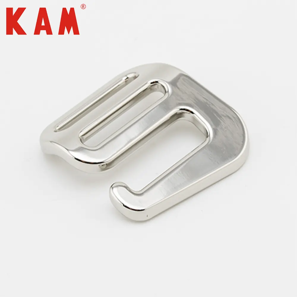 25.5mm Metal ladder lock buckle for backpack