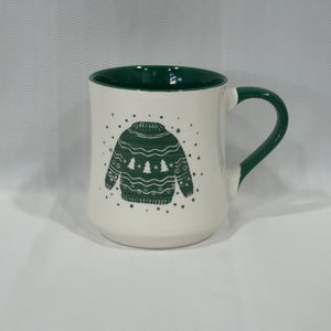 Customized 550ML Double-Sided Pattern Ceramic Coffee Mug New Model <b>Large</b> Volume Color Glaze for Business <b>Gifts</b> - Product Image 5