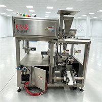 Machine d'emballage verticale automatique ENAK pour sachets de thé, snacks, chocolat, glaces et chips, avec ensacheuse Doypack préformée