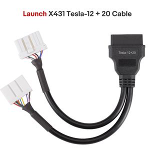 Ra mắt Bộ chuyển đổi <span class=keywords><strong>x431</strong></span> Tesla 12 + 20 Tương thích với X-431 Pad V, Pad VII Series, EV max, <span class=keywords><strong>x431</strong></span> Pro 3S + V3.0/v5.0 - Product Image 1
