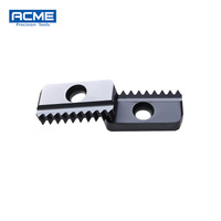 Carbide Thread Inserts PVD Coated CNC Turning Tools 21N 3.0ISO Box Packaging High Wear Resistance Super Hard 65HRC OEM Indexable