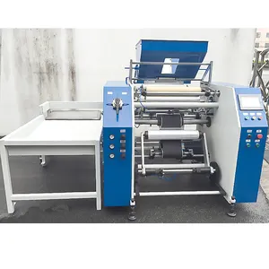 Automatic PE Stretch Film and cling film bending and rewinding machine