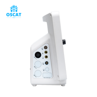 Équipement vétérinaire OSCAT VM12Pro, équipement médical pour animaux de compagnie, moniteur vétérinaire 12 pouces, imprimante en option, support mural, chariot