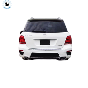 Kit de carrosserie pour pare-chocs de voiture 2013-2015 <span class=keywords><strong>AMG</strong></span> GLK63 pour <span class=keywords><strong>Mercedes</strong></span> classe <span class=keywords><strong>GLK</strong></span> X204 glk350 glk260 GLK300 pare-chocs avant arrière gril embouts d'échappement - Product Image 5