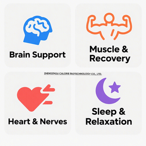 12合1镁复合物700毫克甘氨酸柠檬酸盐苹果酸氧化物牛尿酸盐天冬氨酸磨丝酸胶囊-免疫支持记忆 - Product Image 5
