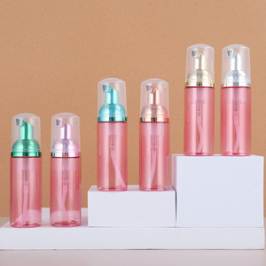 MocPack <span class=keywords><strong>PB</strong></span>-014 Flacone in PET da 50/60ML con Erogatore a Schiuma, Rosa Rotondo, Serigrafato, per Detergente Viso, Siero e Profumo - Product Image 3