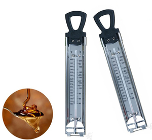 Thermomètre numérique en acier inoxydable 30*5cm <span class=keywords><strong>pour</strong></span> sirop de nougat, <span class=keywords><strong>confiture</strong></span>, sucettes ciel étoilé, pâtisserie, art sucré et contrôle de la température de chauffe - Product Image 1