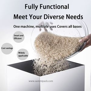Máquina Inteligente de Llenado de Arroz de Alta Precisión con Succión Automática de Acero Inoxidable para Botellas y Bolsas con Tolva de Alimentación - Product Image 2