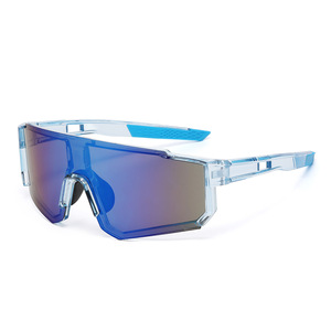 Lunettes de sport avec monture en PC, protection UV400, antidérapantes, pour le cyclisme en plein air, la conduite, la protection solaire, lunettes de sport pour hommes et femmes - Product Image 1